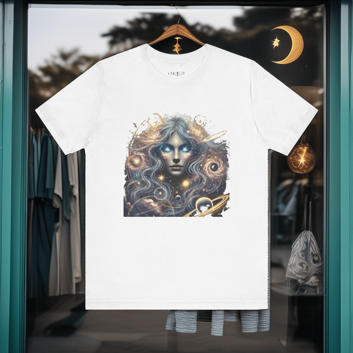 Cosmic Visionary Goddess T-Shirt - OMG! Rose