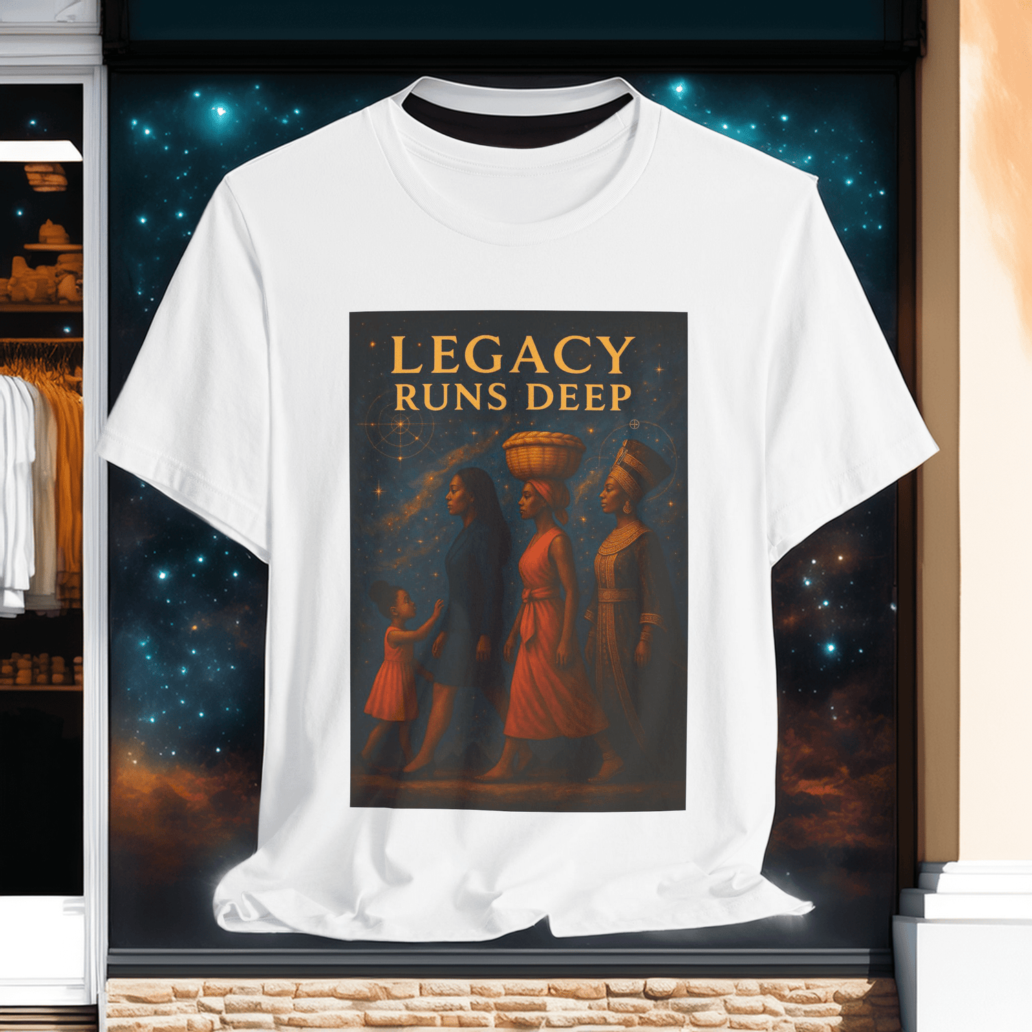 Roots & Crowns Tee | Legacy Frequency Collection - OMG! Rose