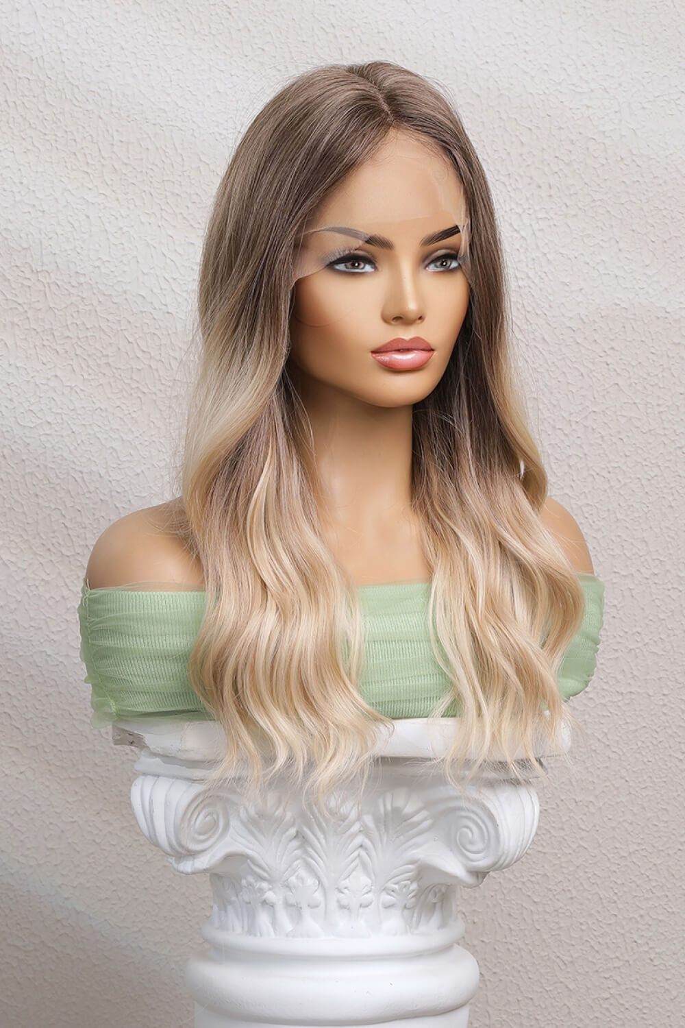 13*2" Long Wave Lace Front Wigs 24" Long 150% Density - OMG! Rose