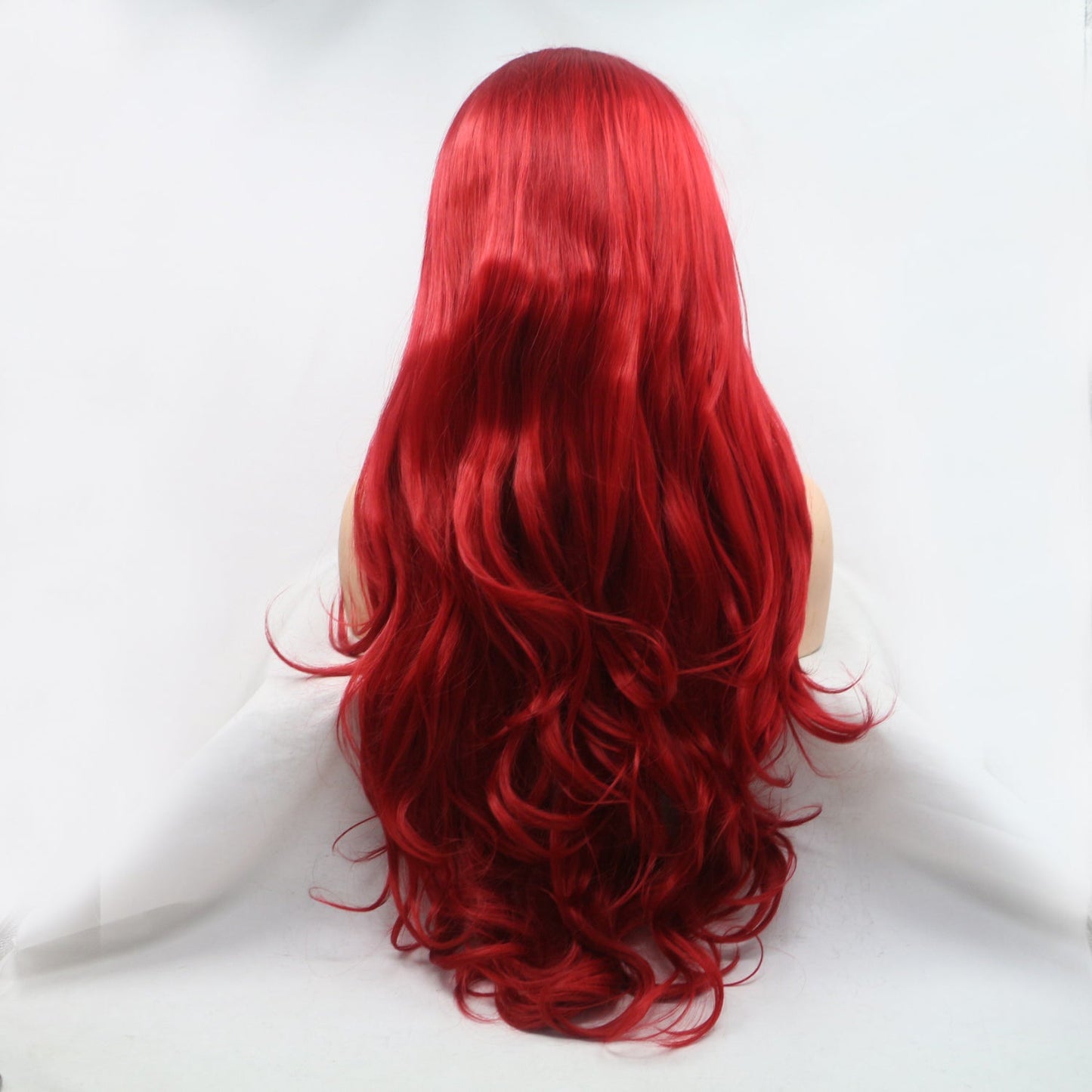 13*3" Lace Front Wigs Synthetic Long Wavy 24" 130% Density - OMG! Rose