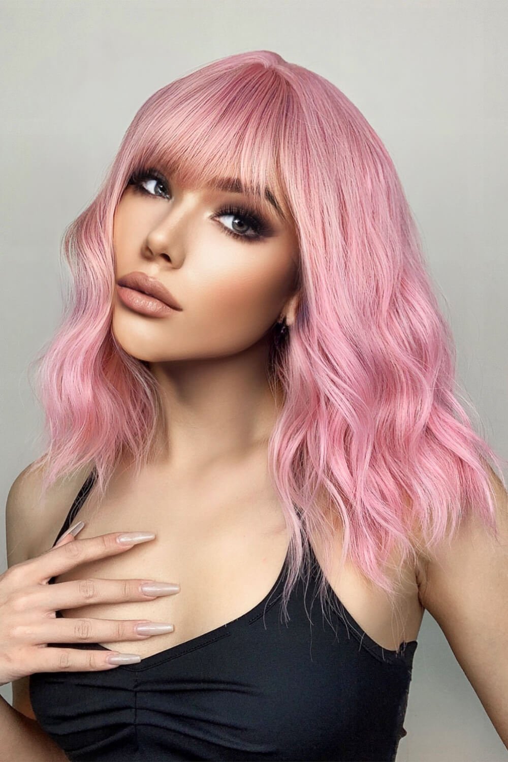 Bobo Wave Synthetic Wigs 12'' - OMG! Rose