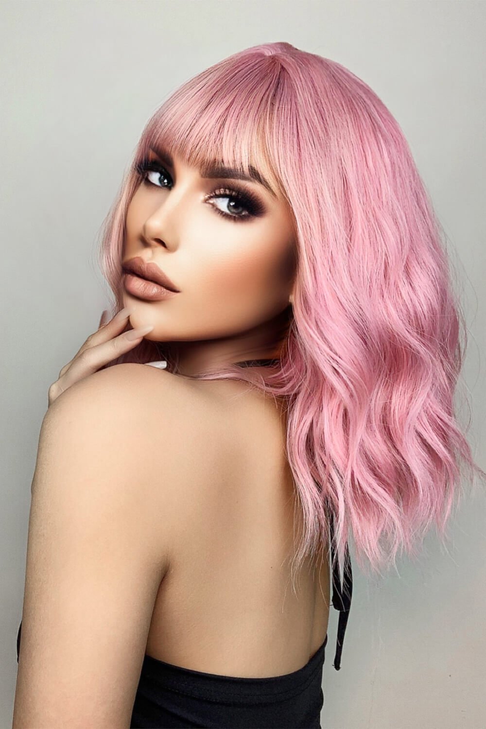 Bobo Wave Synthetic Wigs 12'' - OMG! Rose