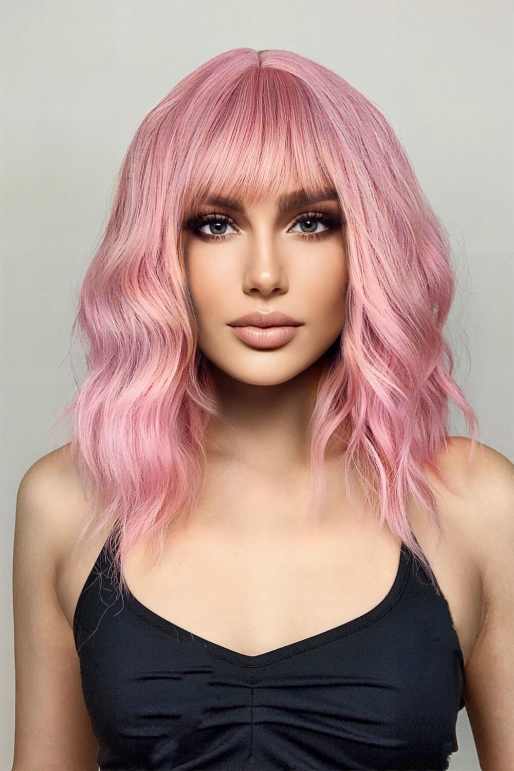 Bobo Wave Synthetic Wigs 12'' - OMG! Rose