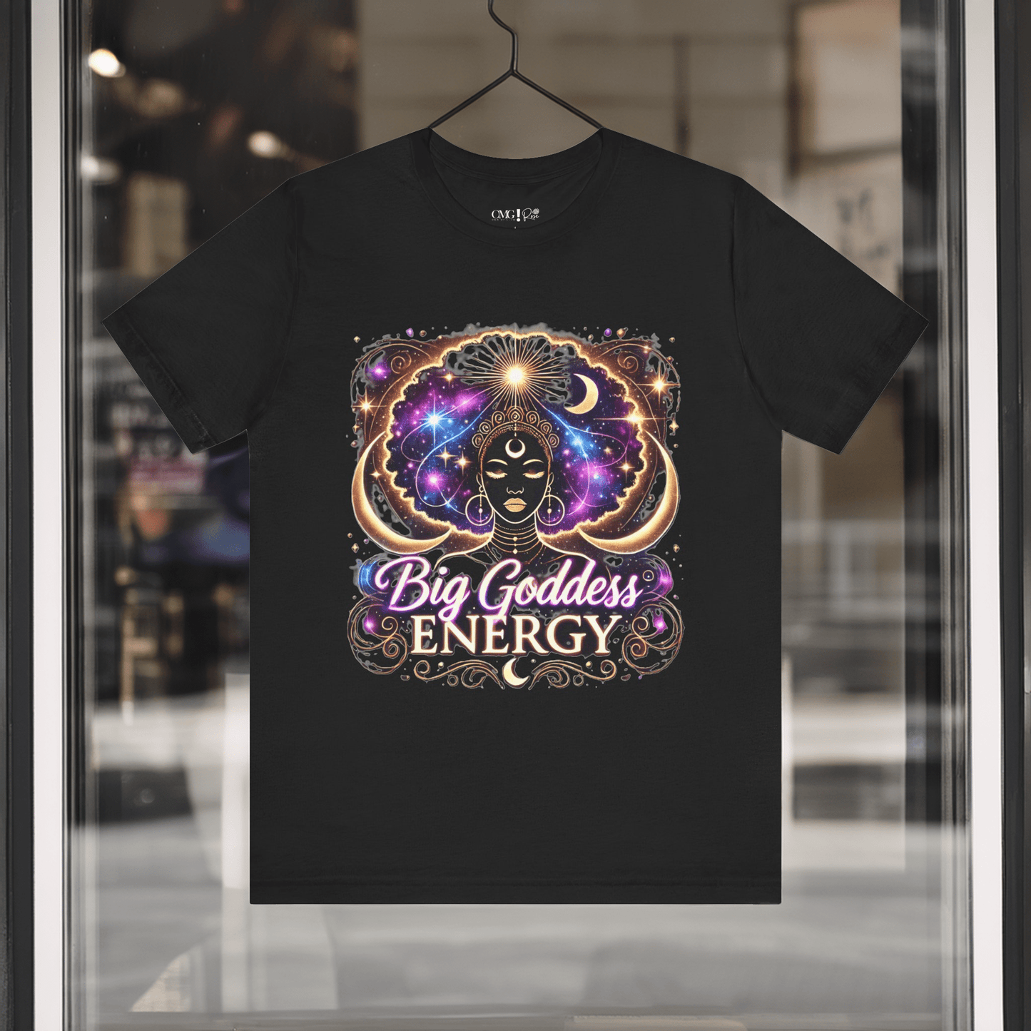 Celestial Nubian Goddess Energy T-Shirt - OMG! Rose