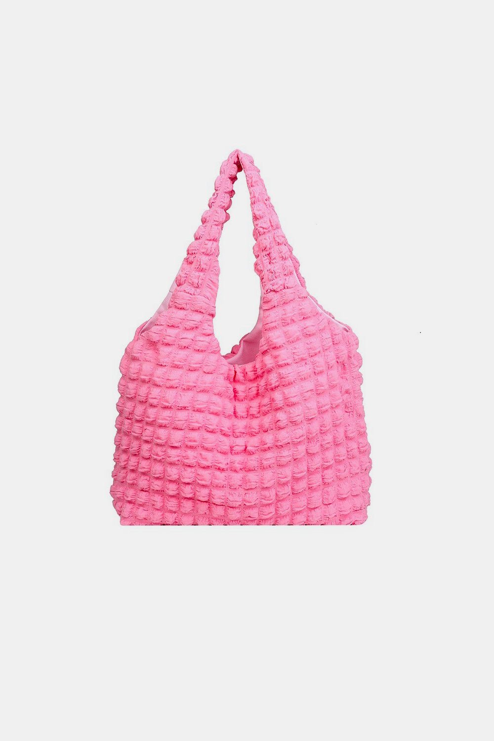 Cloud Puffy Shoulder Tote Bag - OMG! Rose