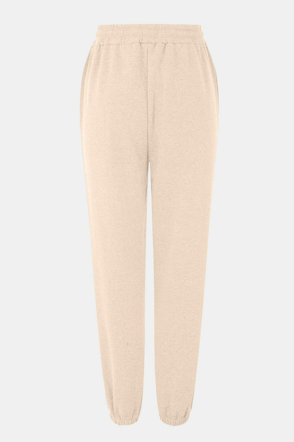 Elastic Waist Joggers with Pockets - OMG! Rose