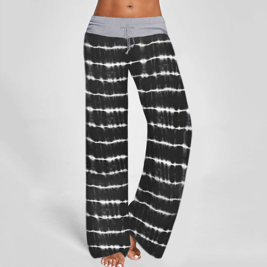 Outdoor Sports And Leisure Tie-dye Printed Yoga Pants