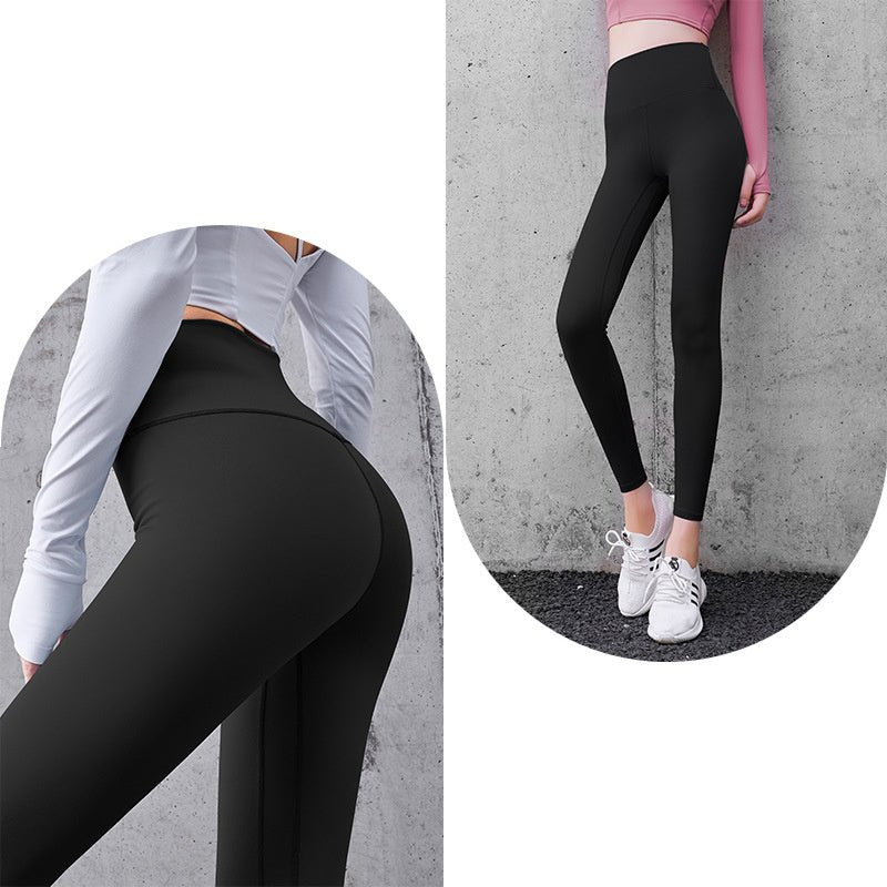 Fitness High Waist Legging - OMG! Rose