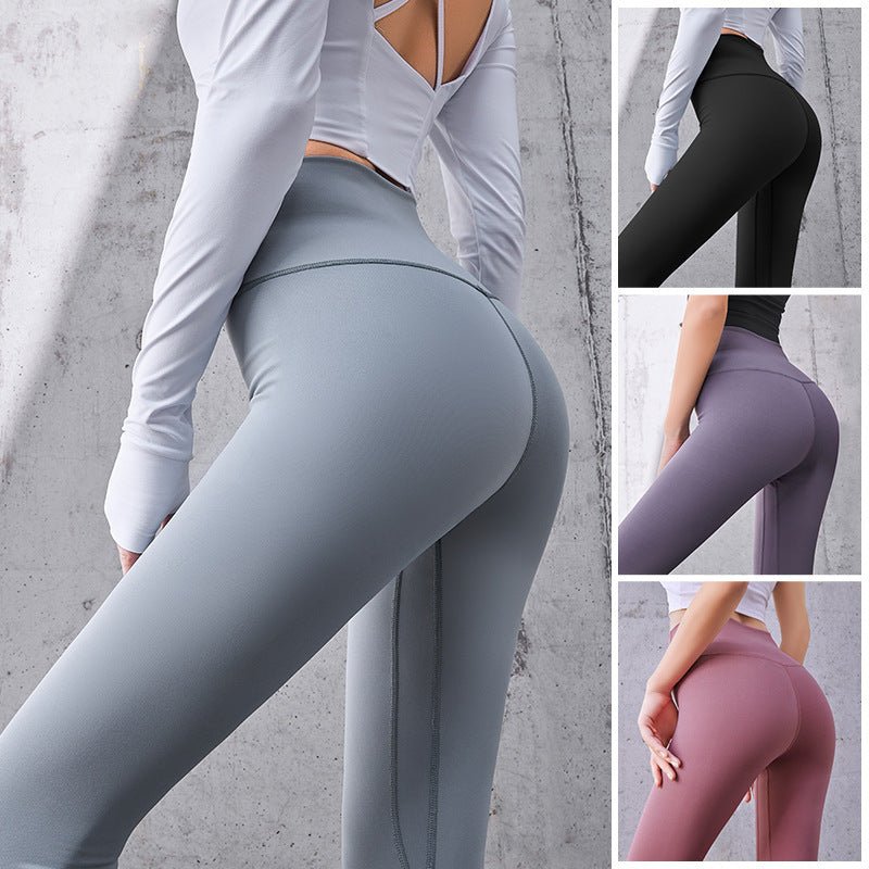 Fitness High Waist Legging - OMG! Rose