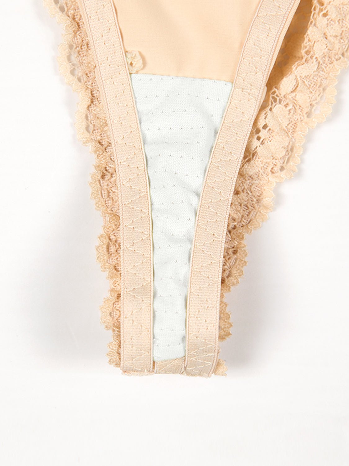 Full Size Lace Detail Shaping Shorts - OMG! Rose