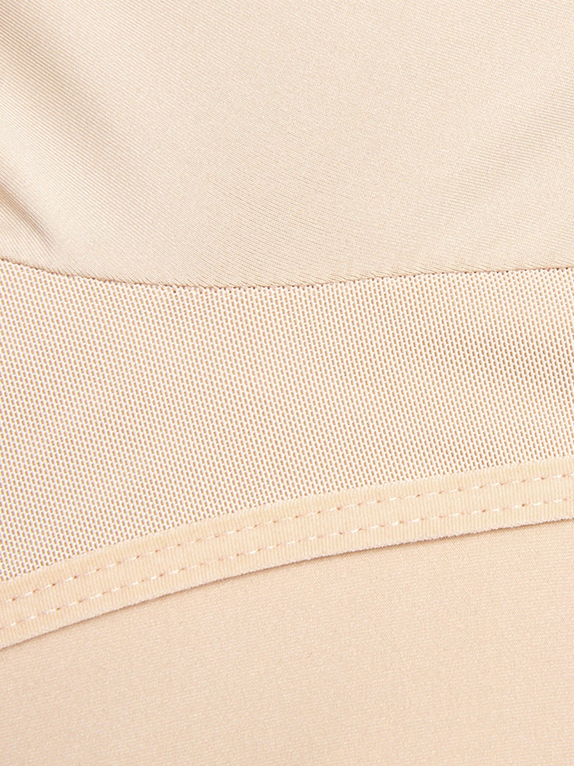 Full Size Zip Up Lace Detail Long Sleeve Shapewear - OMG! Rose
