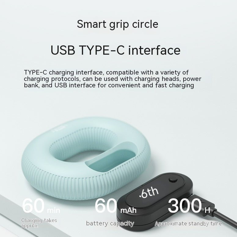 Intelligent Silicone Exercise Grip Ring - OMG! Rose