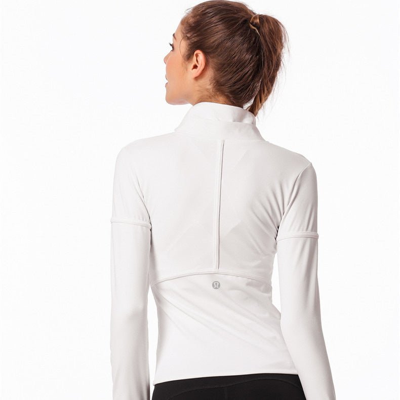 Long sleeve yoga wear jacket - OMG! Rose