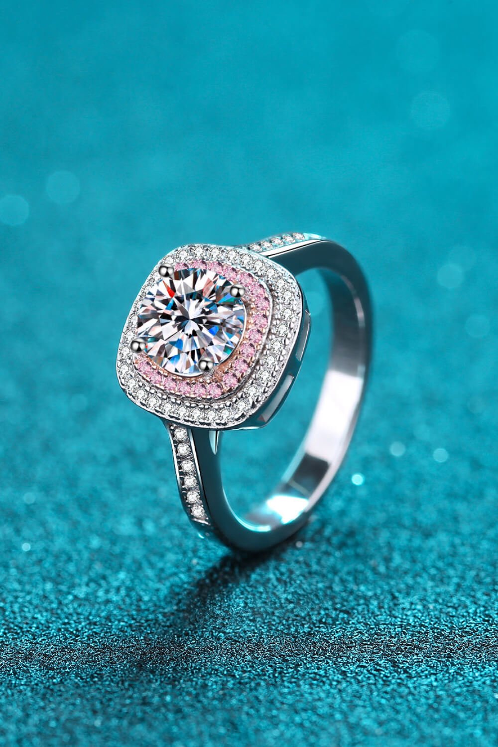 Need You Now Moissanite Ring - OMG! Rose