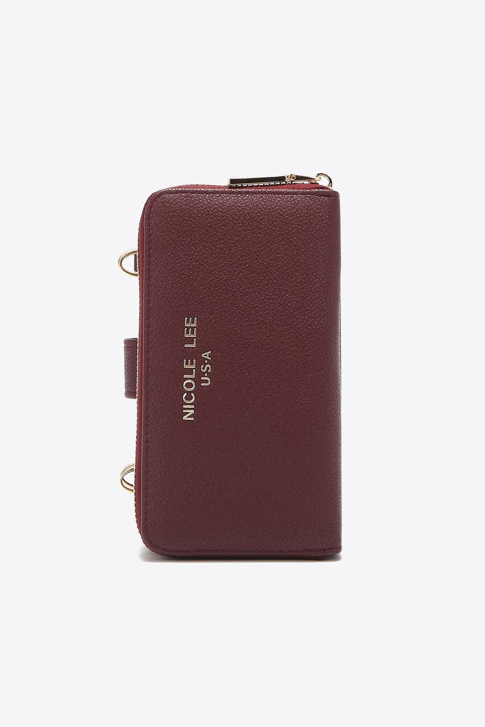 Nicole Lee USA Two - Piece Crossbody Phone Case Wallet - OMG! Rose
