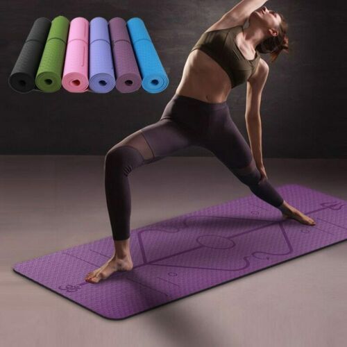 Non Slip TPE Yoga Mat - OMG! Rose