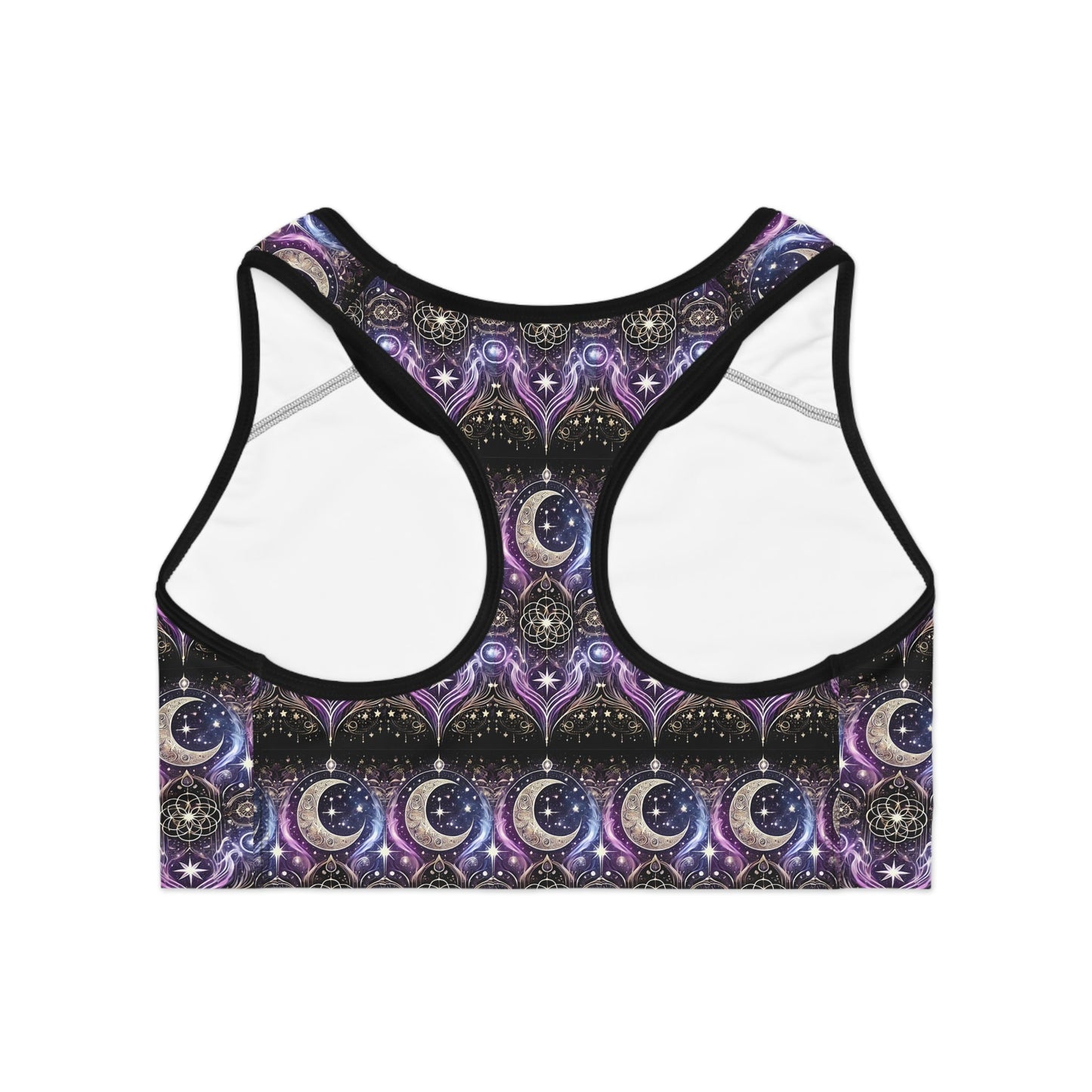 Sacred Moon Energy Sports Bra - OMG! Rose