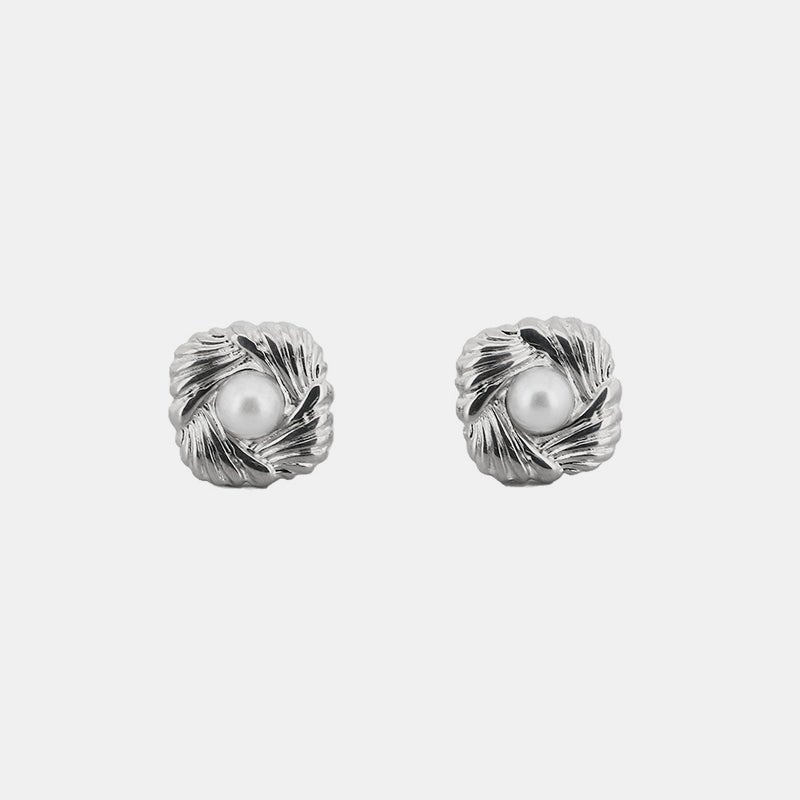 Stainless Steel Geometric Stud Earrings - OMG! Rose