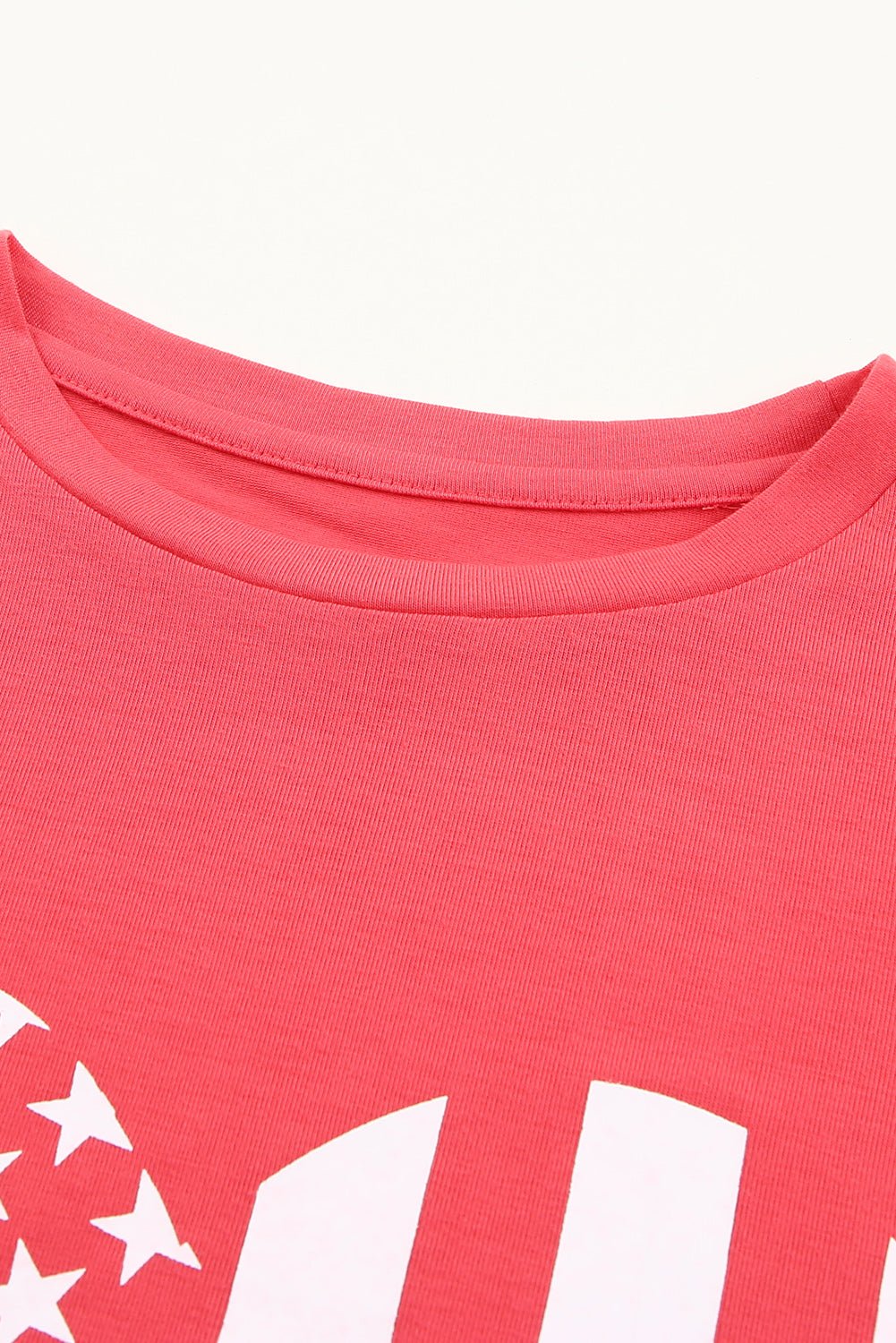 Stars and Stripes Graphic Tee Shirt - OMG! Rose