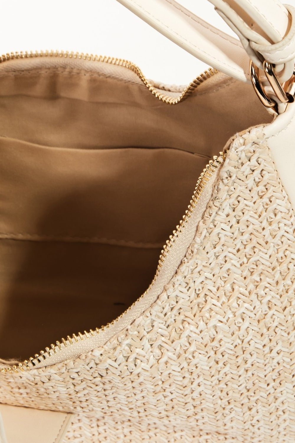 Straw Braid Hobo Bag - OMG! Rose