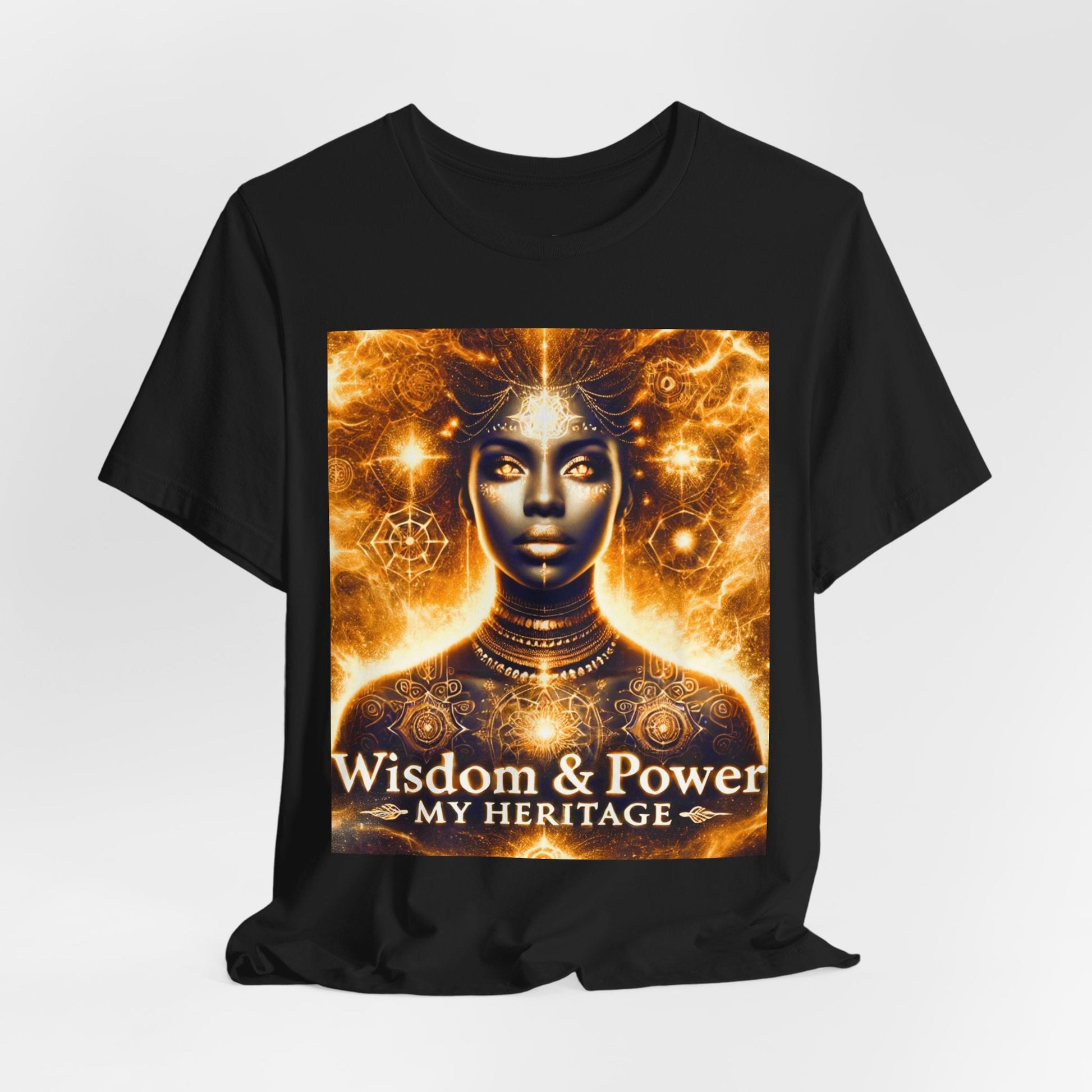 Wisdom & Power - My Heritage T-Shirt | Goddess Frequency Collection - OMG! Rose