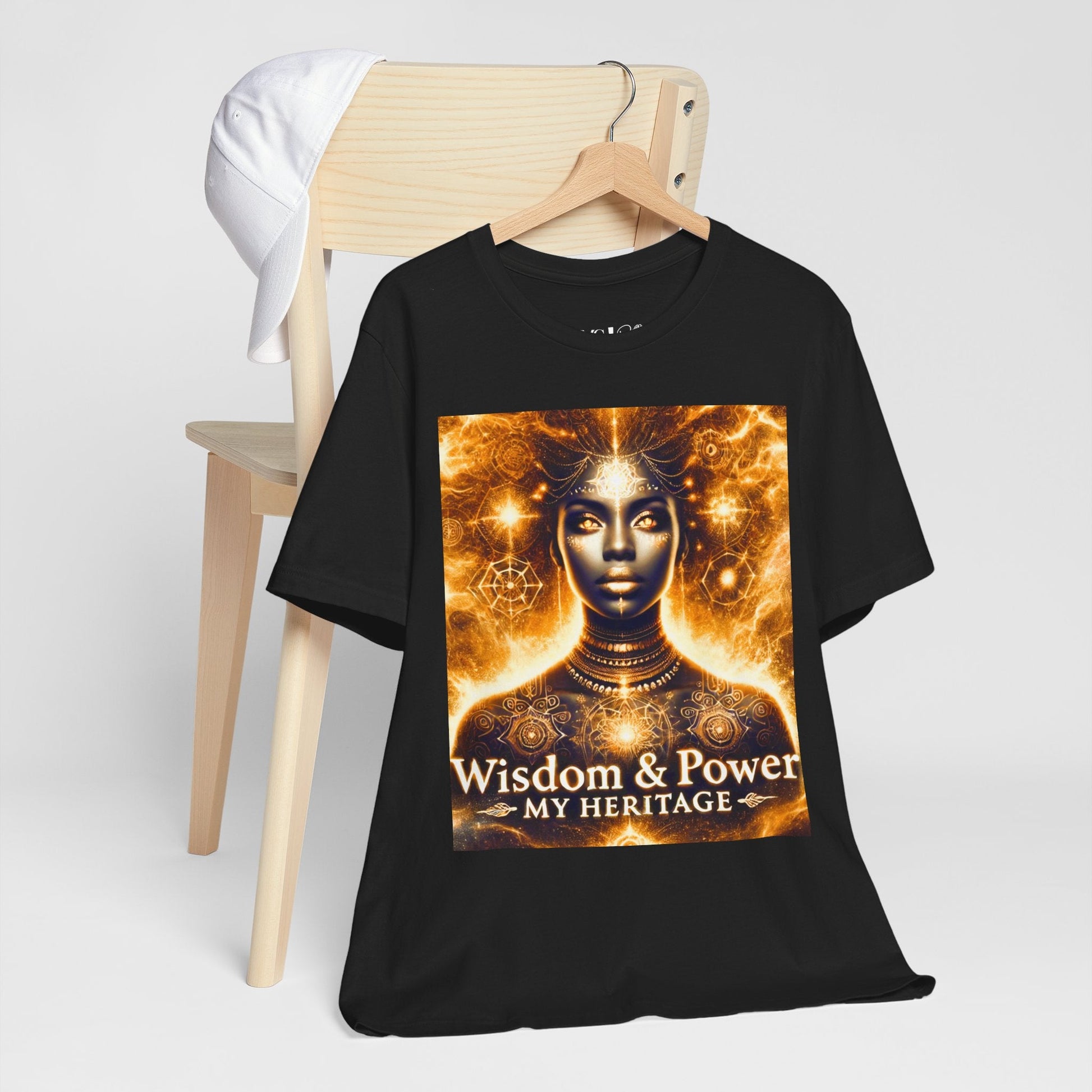 Wisdom & Power - My Heritage T-Shirt | Goddess Frequency Collection - OMG! Rose