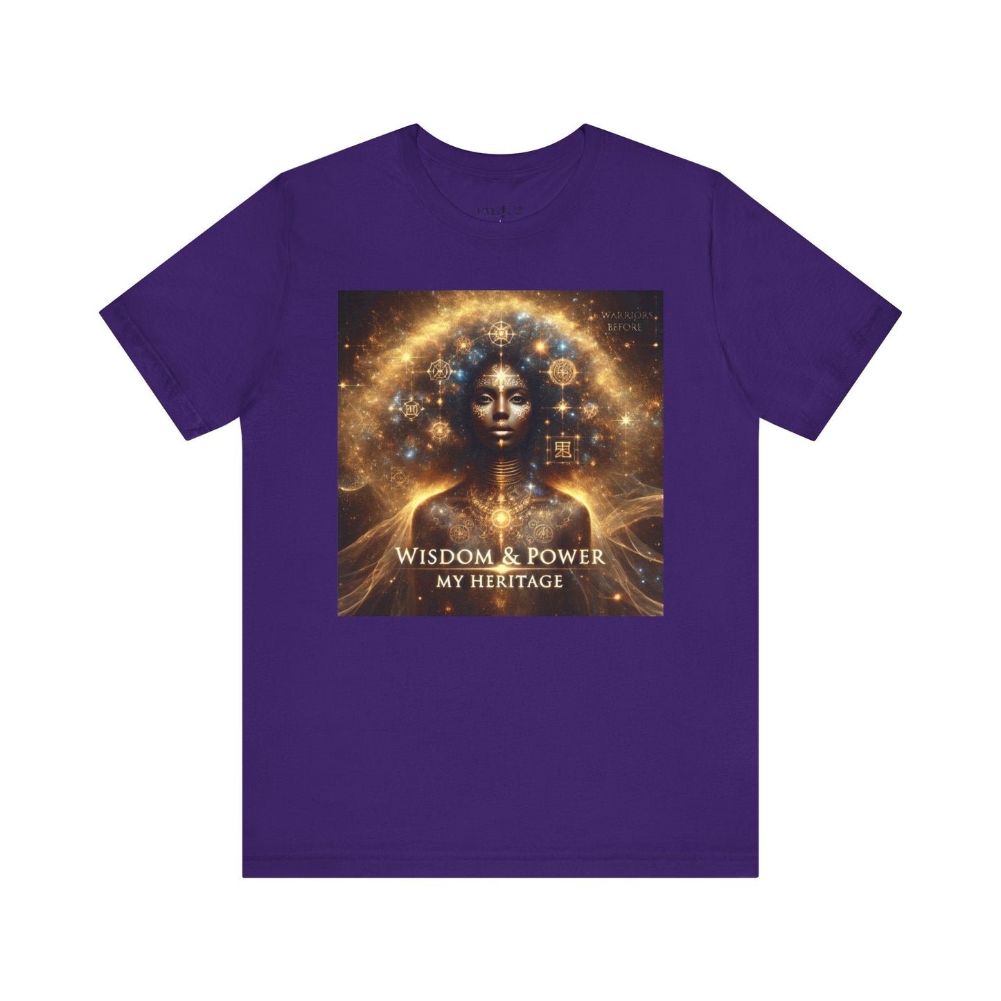 Wisdom & Power – Warrior’s Before Signature Tee | Goddess Frequency Collection - OMG! Rose