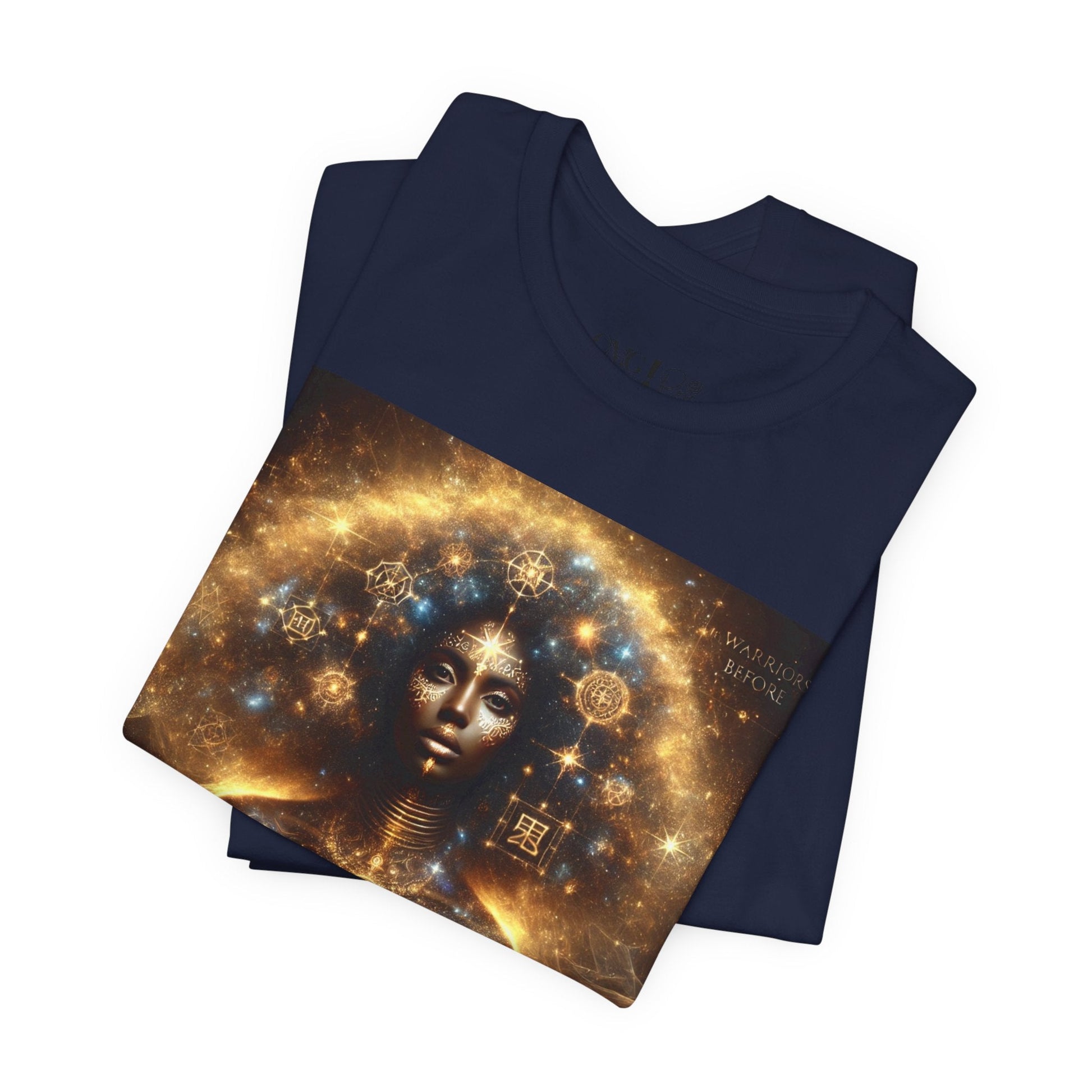 Wisdom & Power – Warrior’s Before Signature Tee | Goddess Frequency Collection - OMG! Rose