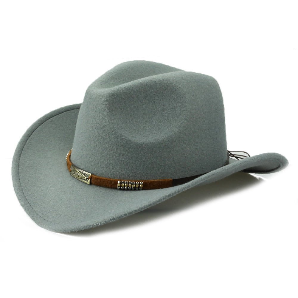 Woolen Cowboy Hat - OMG! Rose