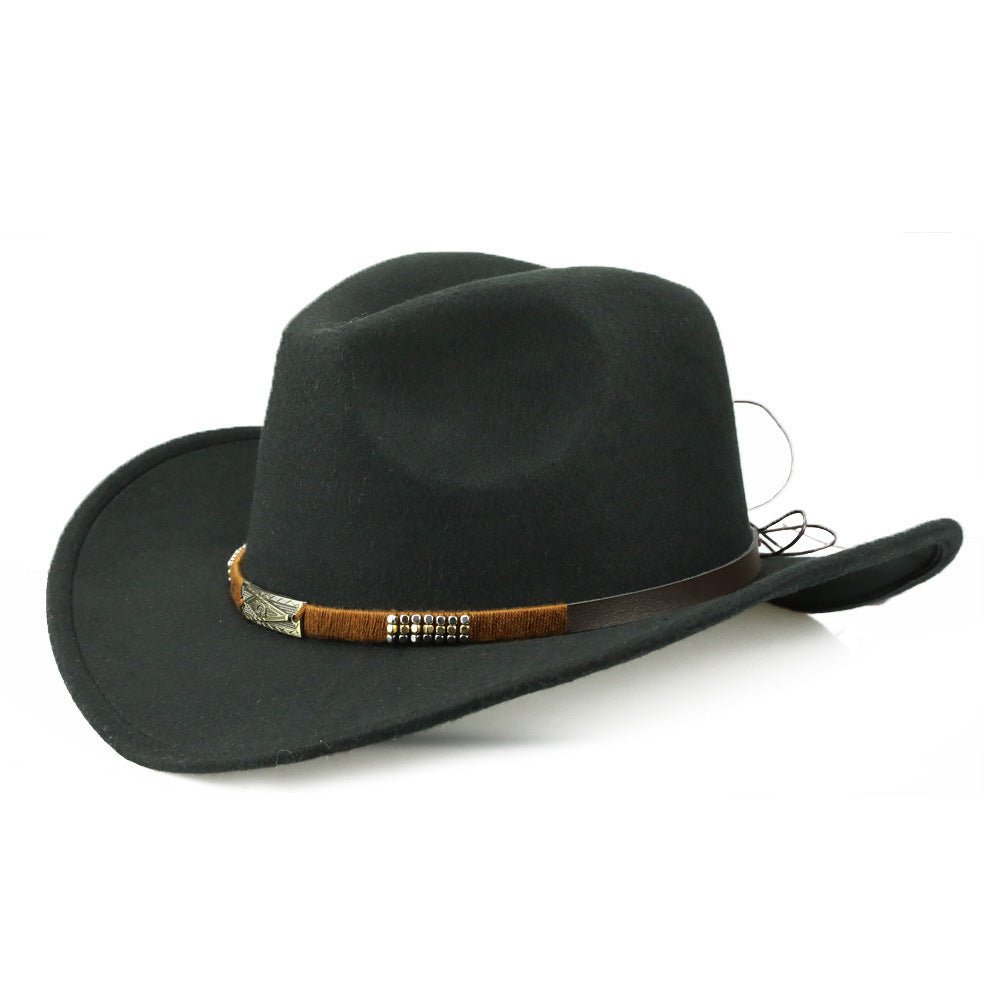 Woolen Cowboy Hat - OMG! Rose