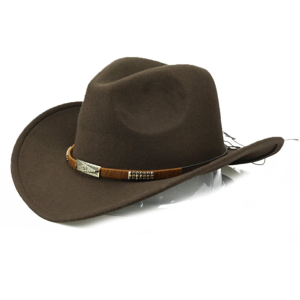 Woolen Cowboy Hat - OMG! Rose