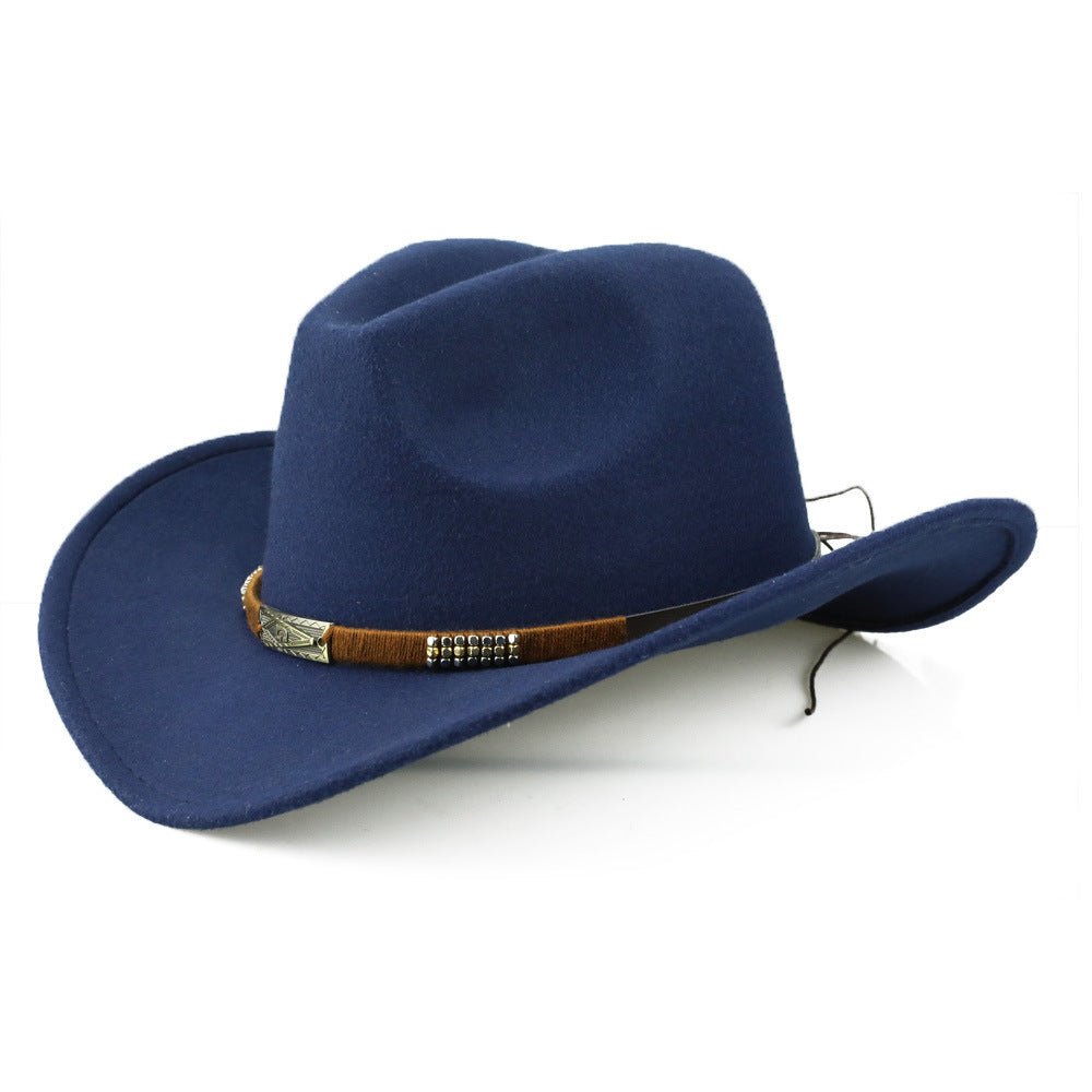 Woolen Cowboy Hat - OMG! Rose