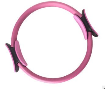 Yoga Fitness Pilates Ring Women Girls Circle Magic Dual Exercise Home Gym Workout Sports Lose Weight Body Resistance - OMG! Rose